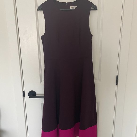 Colour Block Sleeveless Eliza J Dress - Picture 1 of 3